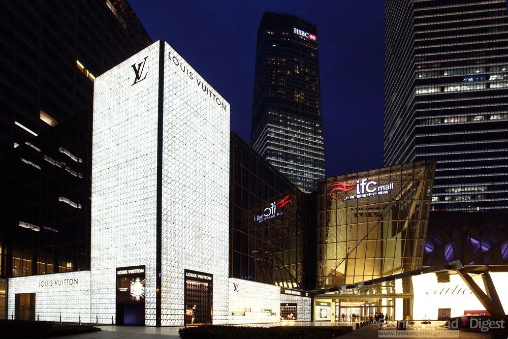 Magasin Louis Vuitton Shanghai Pudong, Chine